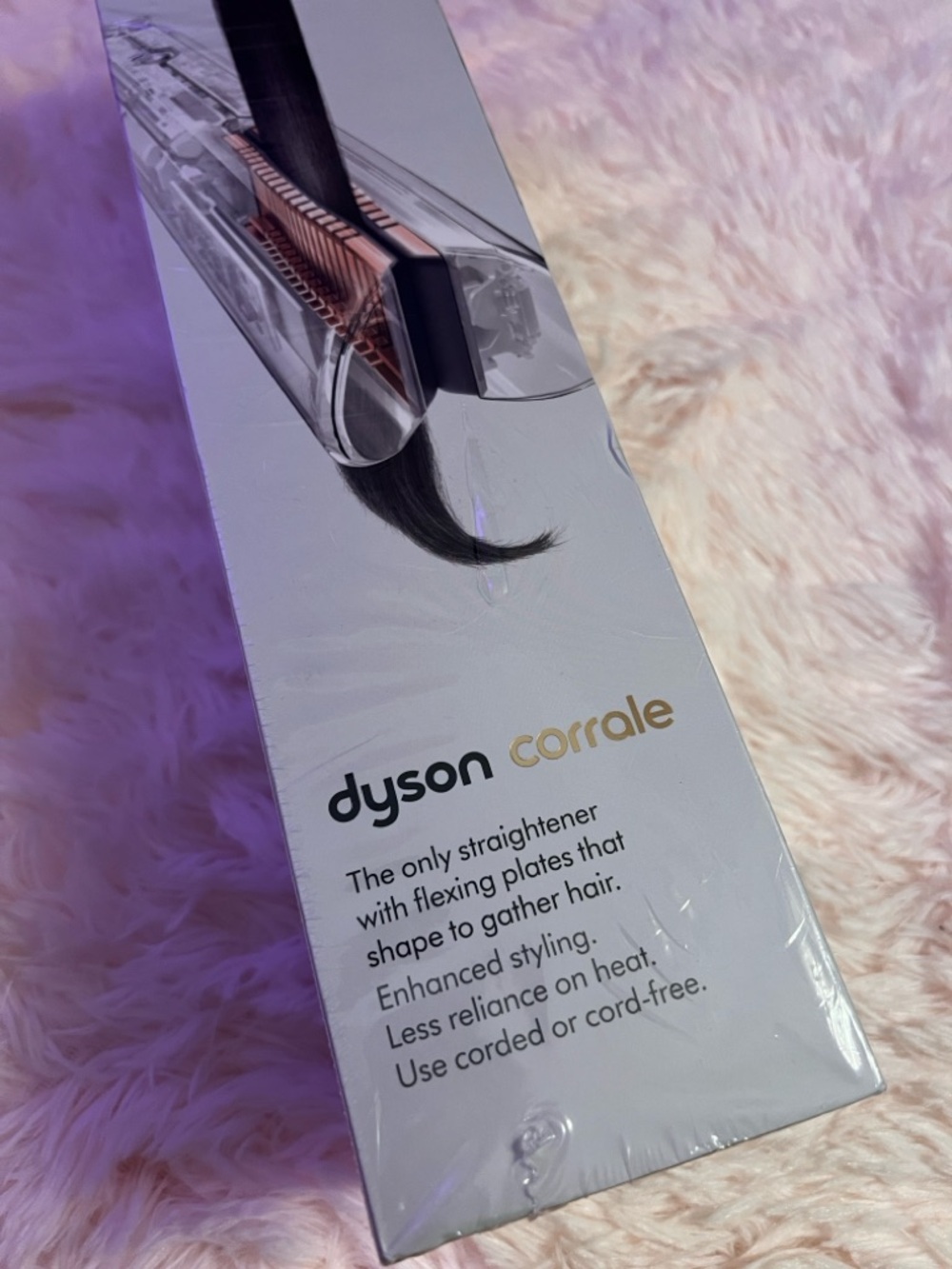 NEW Dyson Corrale Hair Styler Straightener Copper/Nickel sealed NIB